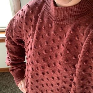 Misha and Puff popcorn classic sweater